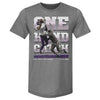 Justin Jefferson Minnesota One Hand Catch WHT by 500 LEVEL