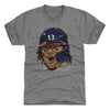Ronald Acuna Jr. Scream WHT by 500 LEVEL
