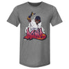 Ronald Acuna Jr. Atlanta Graffiti WHT by 500 LEVEL