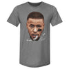 Saquon Barkley Philadelphia Vintage Head WHT by 500 LEVEL