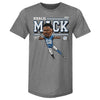 Khalil Mack Los Angeles C Cartoon WHT by 500 LEVEL