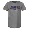 Jacob deGrom Texas Font by 500 LEVEL