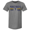 Kristaps Porzingis Golden State Warriors Font by 500 LEVEL