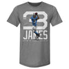 Derwin James Los Angeles C Bold Number WHT by 500 LEVEL