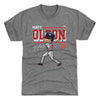 Matt Olson Atlanta Cartoon WHT by 500 LEVEL