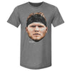 Aidan Hutchinson Detroit Vintage Head WHT by 500 LEVEL