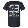 Derwin James Los Angeles C Bold Number WHT by 500 LEVEL