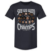 Seattle Football 2025 Champs Cartoon WHT by 500 LEVEL