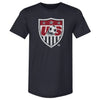 U.S. Soccer Retro Emblem WHT by 500 LEVEL