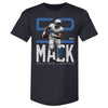 Khalil Mack Los Angeles C Bold Number WHT by 500 LEVEL