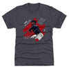 Ozzie Albies Stripes WHT by 500 LEVEL