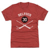 Ed Belfour Chicago 30 Goalie Sticks WHT by 500 LEVEL