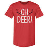 Christmas Oh Deer WHT by 500 LEVEL
