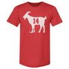 Cincinnati Baseball GOAT 14 WHT by 500 LEVEL