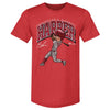Bryce Harper Philadelphia Cartoon WHT by 500 LEVEL