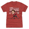Connor Bedard Chicago Cartoon WHT by 500 LEVEL
