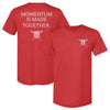 USRowing Emblem Momentum F&B WHT by 500 LEVEL
