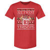 Travis Kelce Kansas City Ugly Sweater WHT by 500 LEVEL