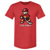 Calgary Hockey 8-bit WHT by 500 LEVEL