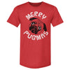Christmas Merry Pugmas WHT by 500 LEVEL