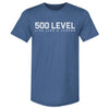 500 LEVEL Wordmark WHT by 500 LEVEL