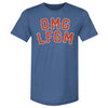 New York M Baseball OMG LFGM WHT by 500 LEVEL