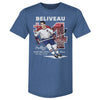 Jean Beliveau Montreal Throwback WHT by 500 LEVEL