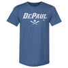 DePaul Blue Demons Softball Minimalist WHT by 500 LEVEL