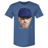 Freddie Freeman Los Angeles D Vintage Head WHT by 500 LEVEL