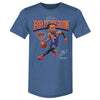 Jalen Brunson New York Knicks Caricature WHT by 500 LEVEL