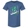 Seattle Sounders FC Wave Bold WHT by 500 LEVEL