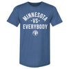 Minnesota Timberwolves Vs. Everybody WHT by 500 LEVEL