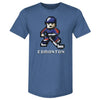 Edmonton Hockey 8-bit WHT by 500 LEVEL
