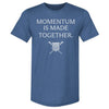 USRowing Momentum Is Made Together WHT by 500 LEVEL