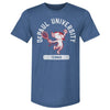 DePaul Blue Demons Mascot Tennis WHT by 500 LEVEL