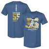 Shohei Ohtani Los Angeles D 55 Home Runs F&B WHT by 500 LEVEL