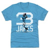Derwin James Los Angeles C Bold Number WHT by 500 LEVEL