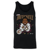 Donovan Mitchell Cleveland Cavaliers Caricature WHT by 500 LEVEL