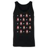 Christmas 8-bit Santas WHT by 500 LEVEL