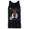 DeMar DeRozan Sacramento Kings Caricature WHT by 500 LEVEL