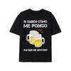 Men's Funny Spanish Quote T-Shirt – Beer Mug Graphic & Slogan Tee by Dog Mom Hat