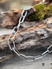 Paperclip Chain | Sterling Silver by mend metalworks