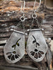 Echinacea Earrings | Sterling Silver by mend metalworks