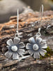Remnant Earrings | Sterling Silver by mend metalworks
