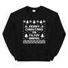 Merry Christmas Ya Filthy Animal Sweatshirt by Adorb Custom Tees