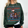 Merry "Pickens Lamb" Christmas Ugly Graphic Sweatshirt by Dog Mom Hat