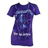 Metallica Purple Lightning [T-Shirt] by Rock Band Apparel