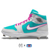 "Miami Comets" Jordan 1 Retro Cleats