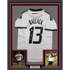 Framed Autographed/Signed Michael Ballack 35x39 Germany White Soccer World Cup Jersey Beckett BAS COA by Hall of Fame Sports Memorabilia