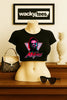 Michael Myers 80s style Horror Terror Halloween Graphic Tee Shirt by MyWackyTees